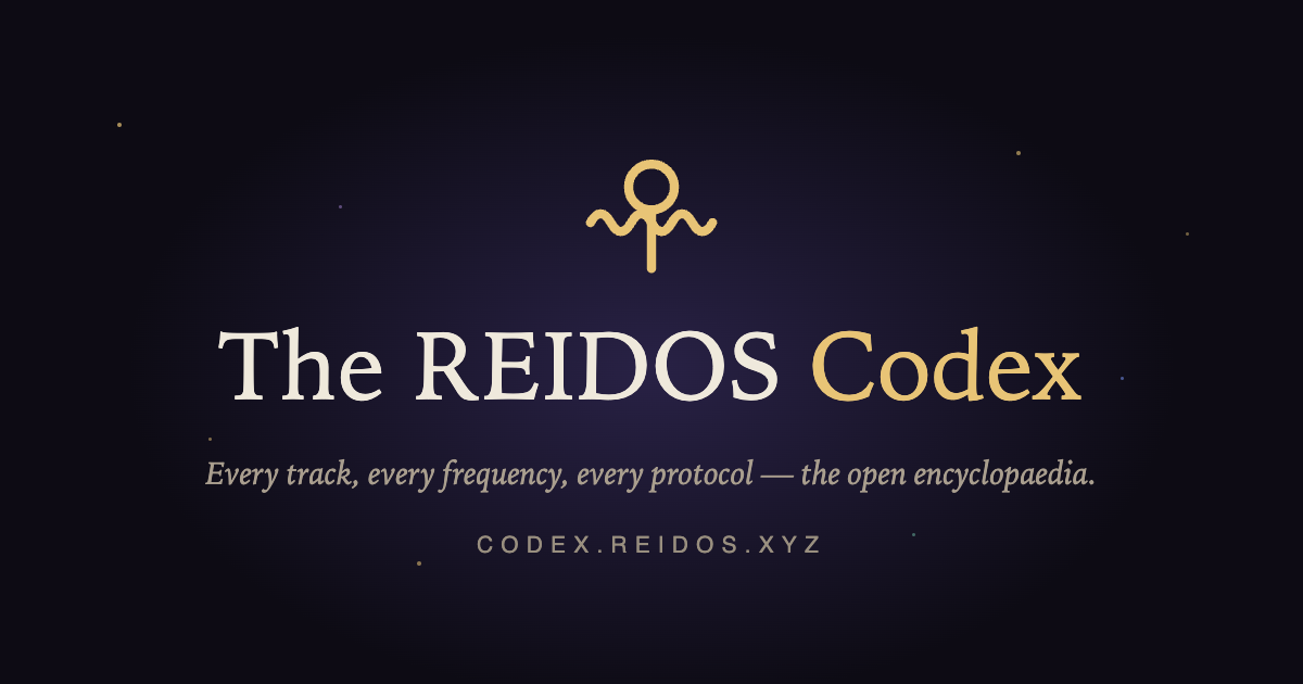 The REIDOS Codex &mdash; Frequency Encyclopaedia